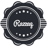 Razzaq badge logo