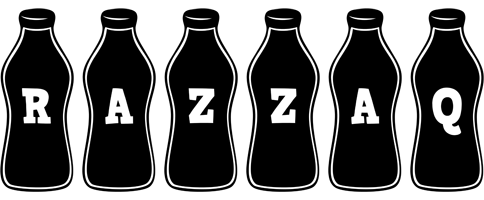 Razzaq bottle logo