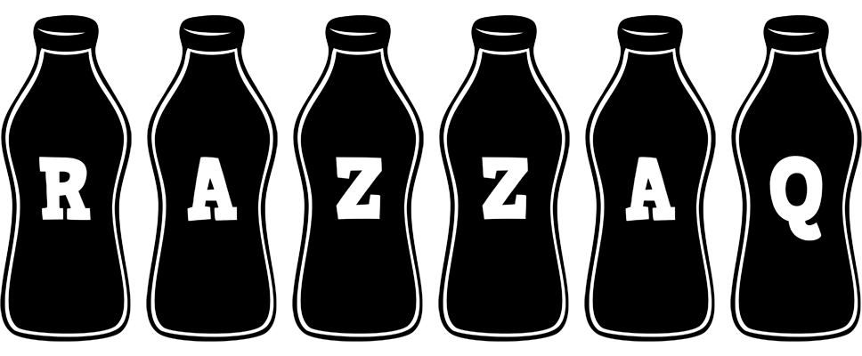Razzaq bottle logo