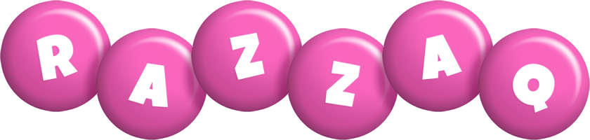 Razzaq candy-pink logo