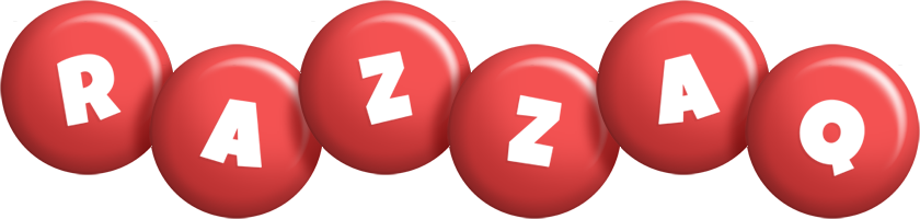 Razzaq candy-red logo