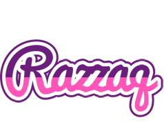Razzaq cheerful logo
