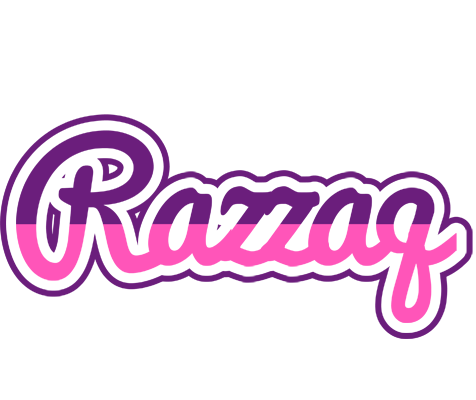 Razzaq cheerful logo