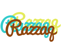 Razzaq cupcake logo