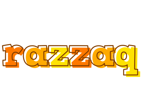 Razzaq desert logo