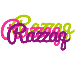 Razzaq flowers logo