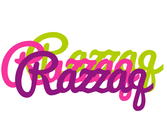 Razzaq flowers logo