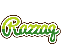 Razzaq golfing logo