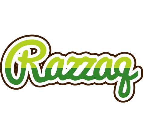 Razzaq golfing logo