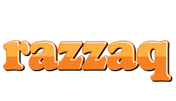 Razzaq orange logo