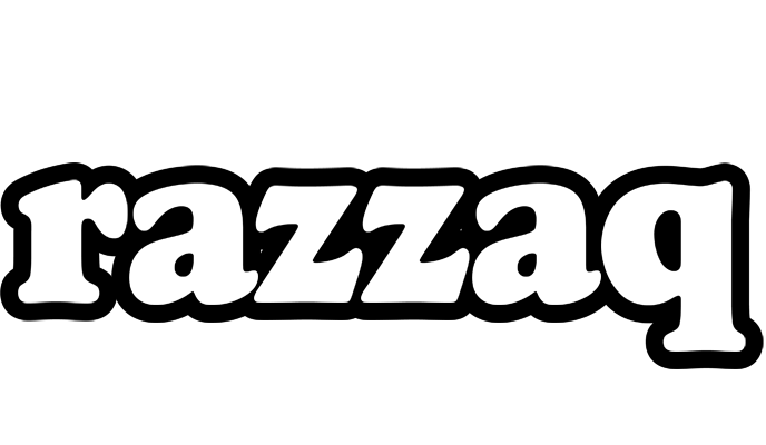 Razzaq panda logo