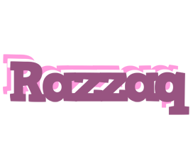 Razzaq relaxing logo