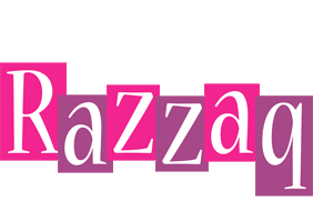 Razzaq whine logo