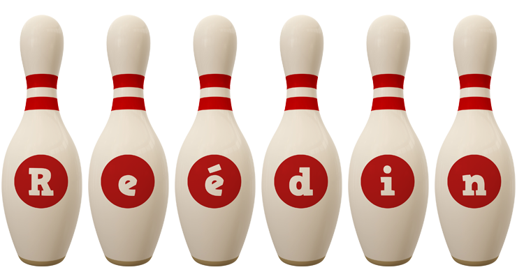 Reédin bowling-pin logo