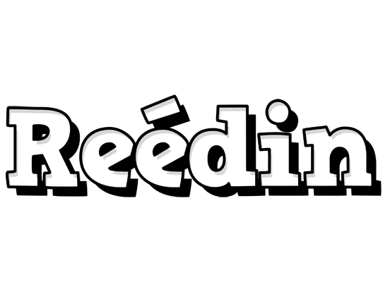 Reédin snowing logo