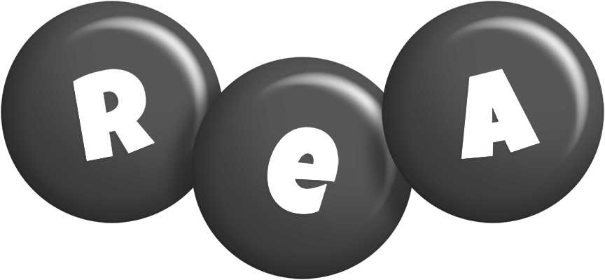 Rea candy-black logo