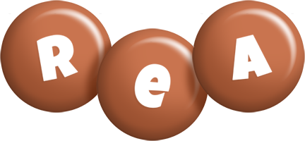 Rea candy-brown logo