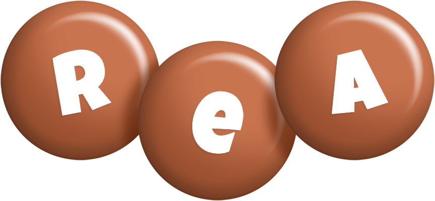 Rea candy-brown logo