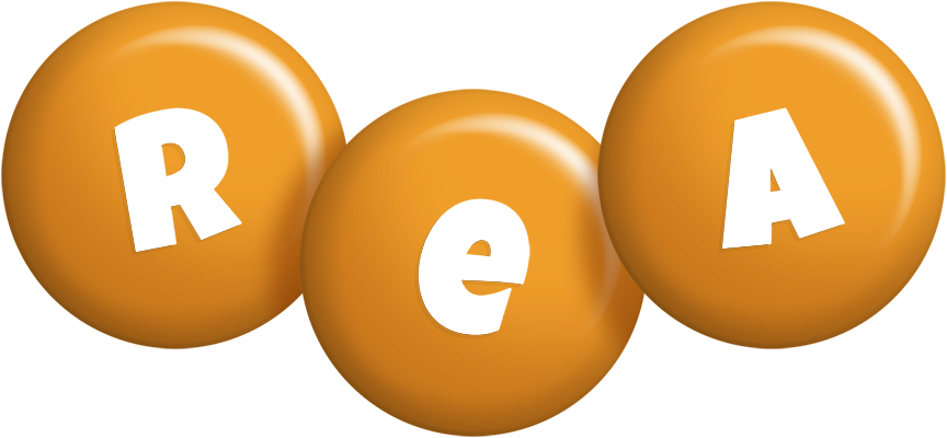 Rea candy-orange logo