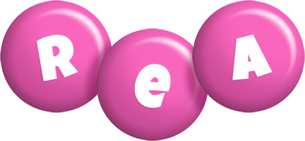 Rea candy-pink logo