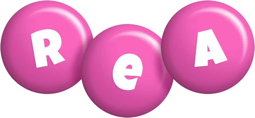Rea candy-pink logo
