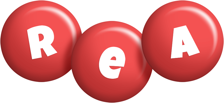 Rea candy-red logo