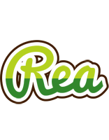 Rea golfing logo