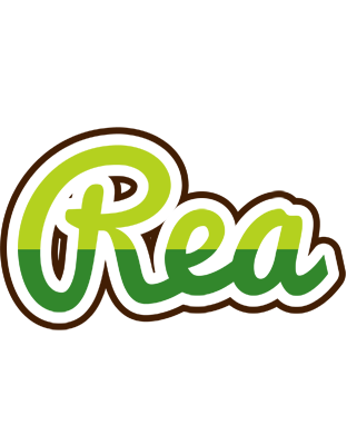 Rea golfing logo