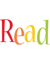 Read birthday logo