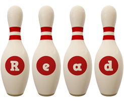 Read bowling-pin logo