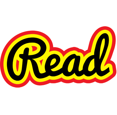 Read flaming logo