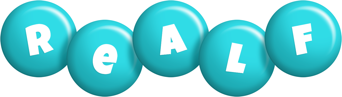 Realf candy-azur logo