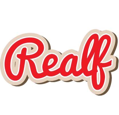 Realf chocolate logo