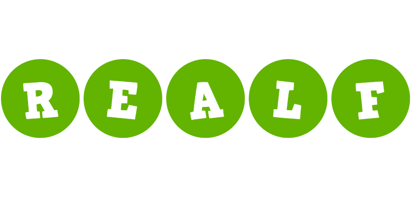 Realf games logo
