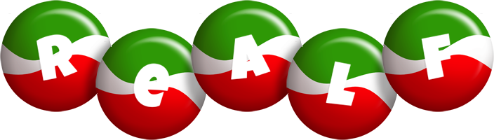 Realf italy logo