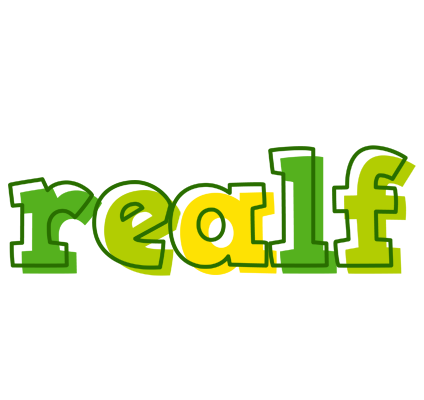 Realf juice logo