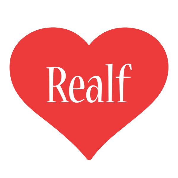 Realf love logo