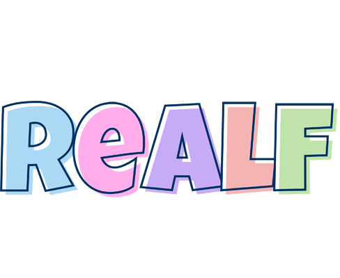 Realf pastel logo