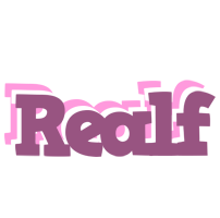 Realf relaxing logo