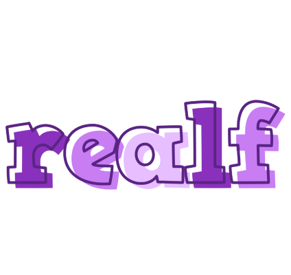 Realf sensual logo