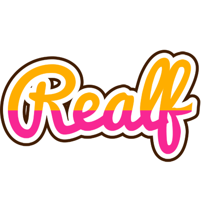 Realf smoothie logo