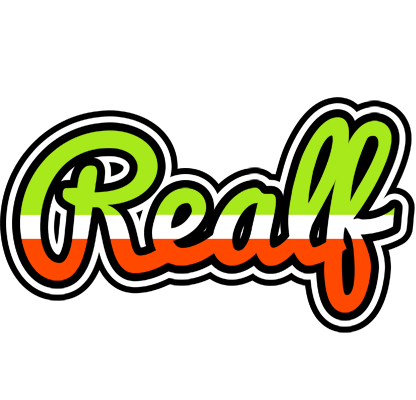 Realf superfun logo