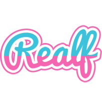 Realf woman logo
