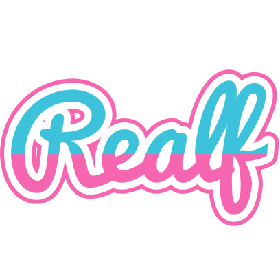 Realf woman logo