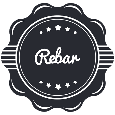 Rebar badge logo