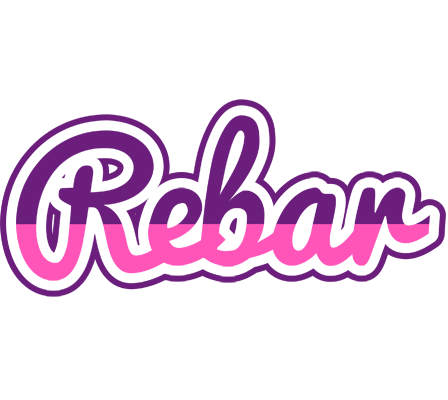 Rebar cheerful logo