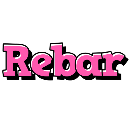 Rebar girlish logo