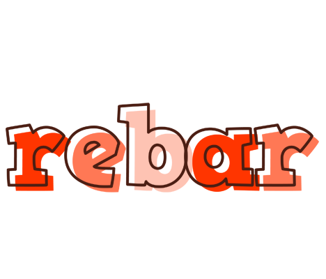 Rebar paint logo