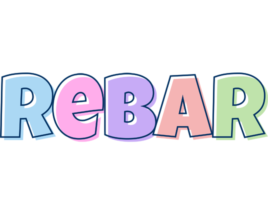 Rebar pastel logo