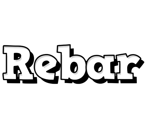 Rebar snowing logo